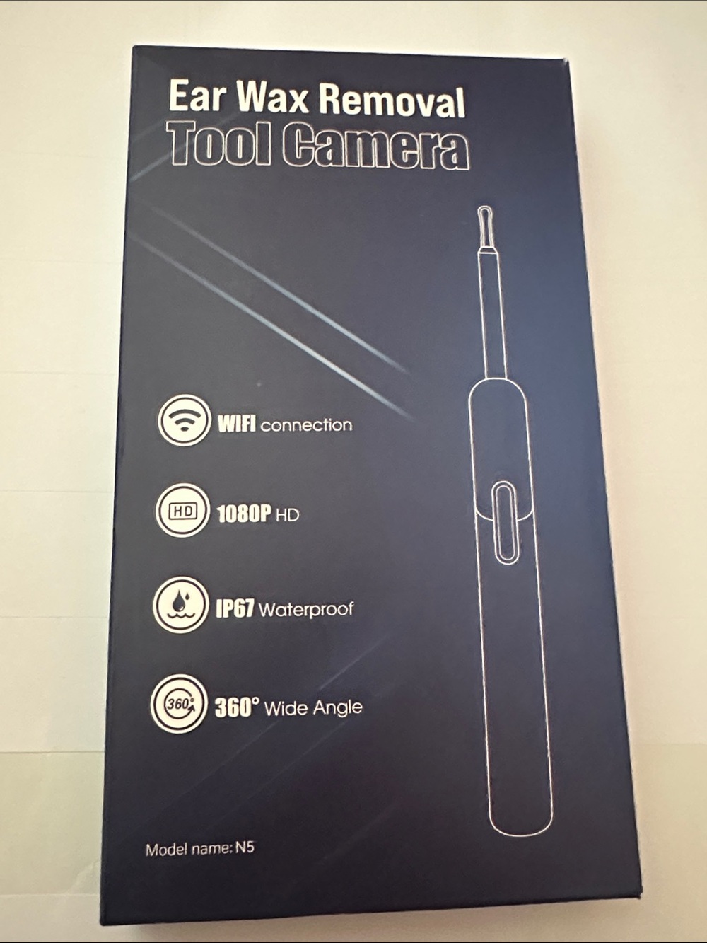 Source Unknown Black Ear Wax Removal Tool Camera